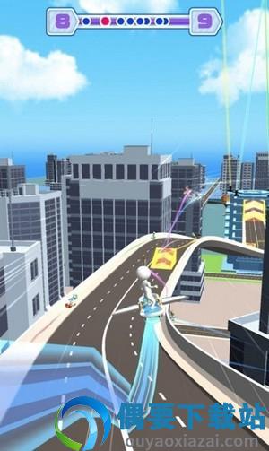 磁悬滑板街头冲浪(Street Surf)截图1