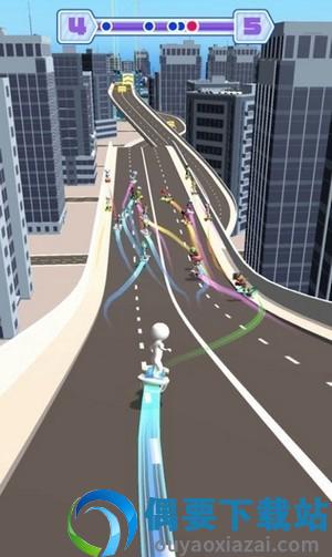 磁悬滑板街头冲浪(Street Surf)截图2