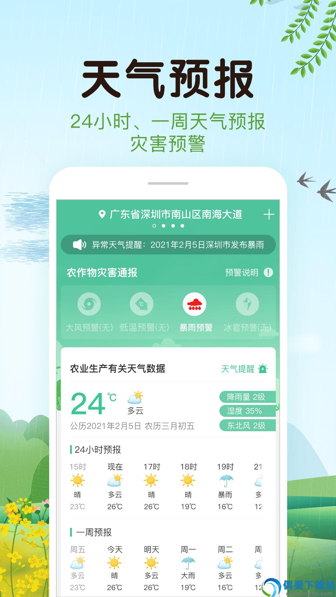 平安天气截图4