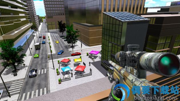 城市交通狙击手射击3D(Traffic Sniper Shooter)-0