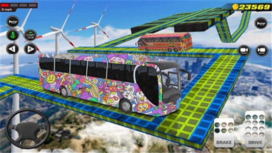 天空轨道巴士驾驶模拟3D图2