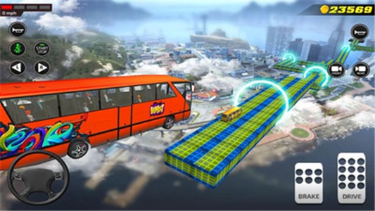 天空轨道巴士驾驶模拟3D图3