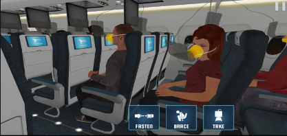 模拟飞机失事图1