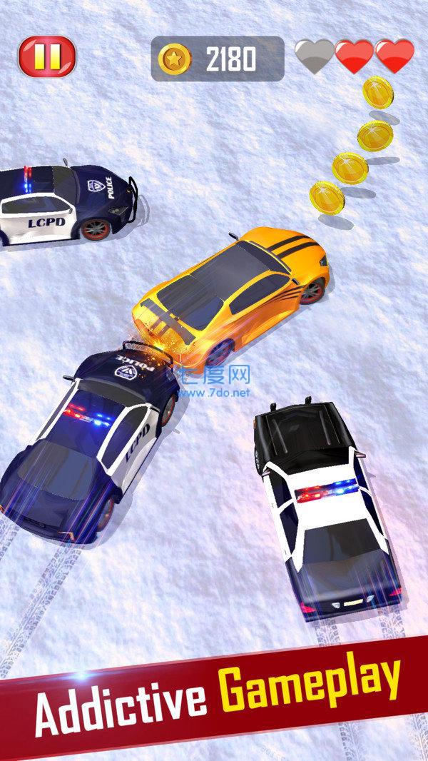 警车追逐大师3D图1