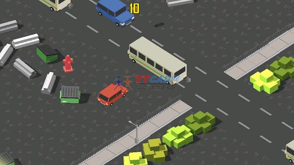 小车勇闯马路图1