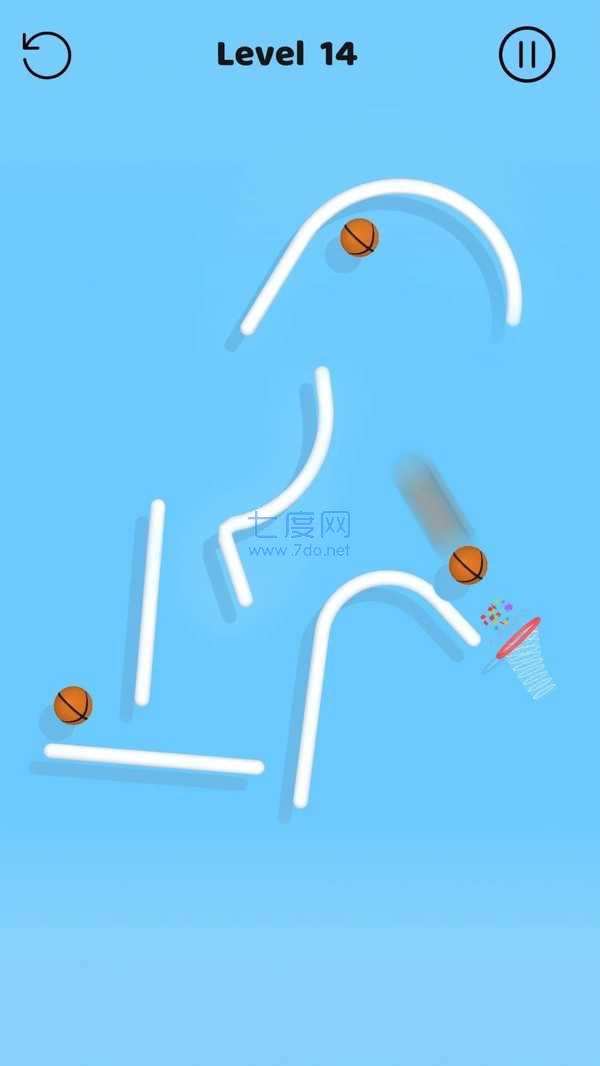倾斜投篮图1