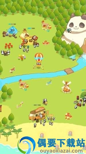 熊猫创造露营岛