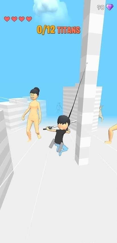 人类大战巨人图1