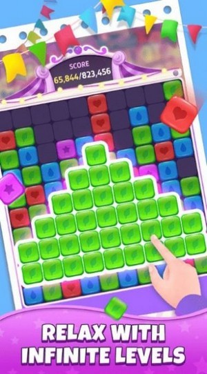 糖果方块消除大作战游戏安卓版(Cube Crack)图2