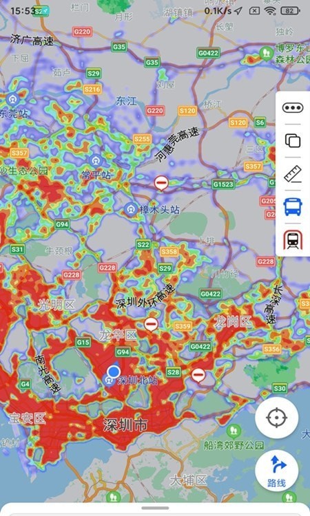 奥维卫星地图截图1