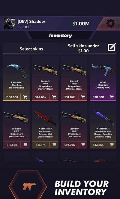 csgo皮肤模拟器手机版图1