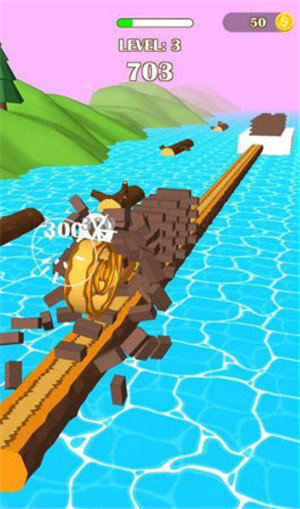 滚下去就完事了游戏