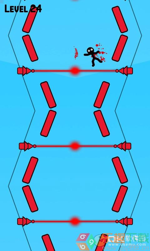 火柴人跳伞救援图1