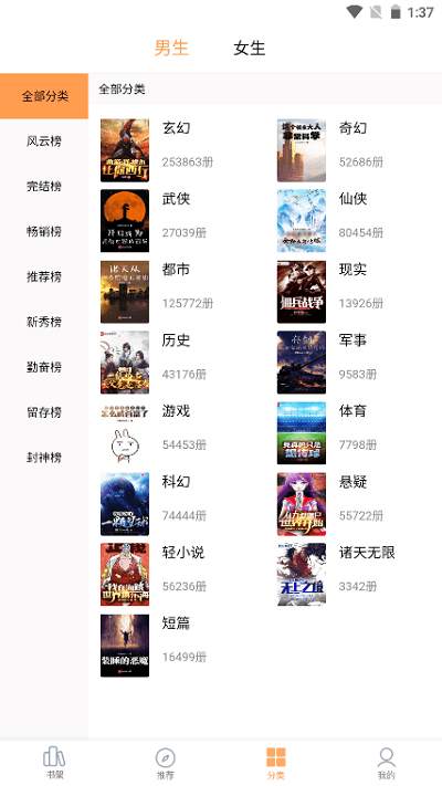笔书亭免费小说图1