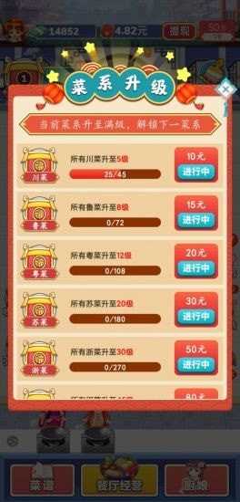 开心厨房赚钱版图2