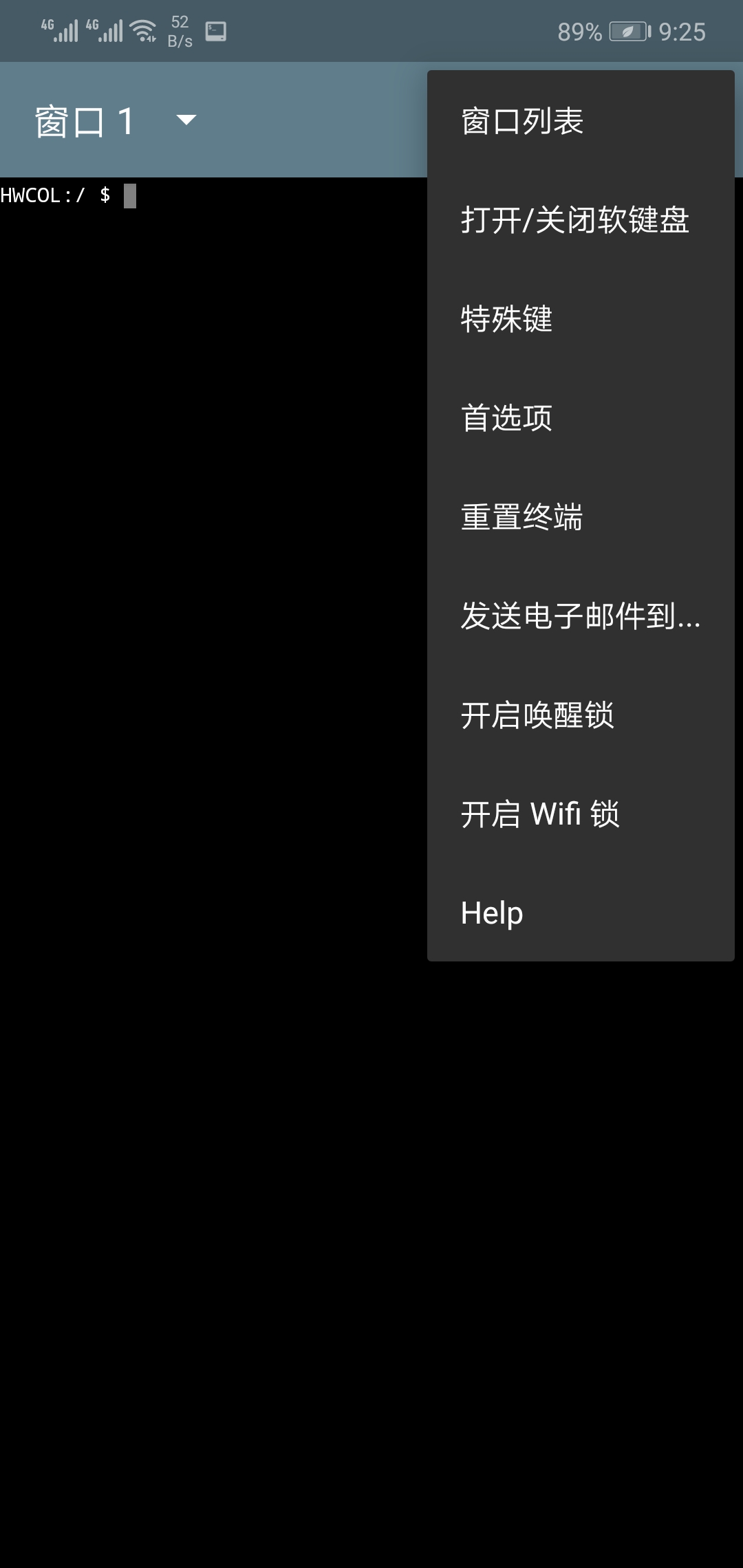 终端模拟器apk汉化版截图4