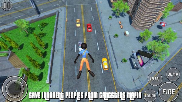 火柴人都市绳索英雄正式版图1