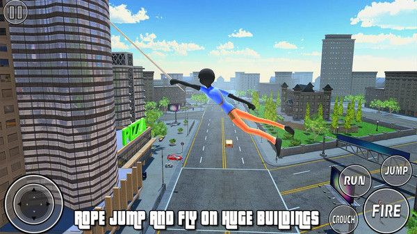 火柴人都市绳索英雄正式版图2