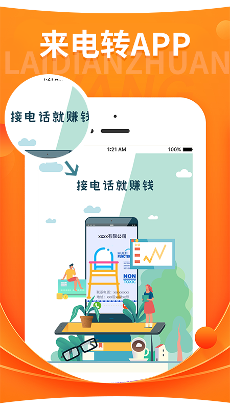 来电转app