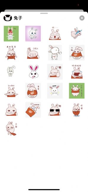 兔子sticker图3