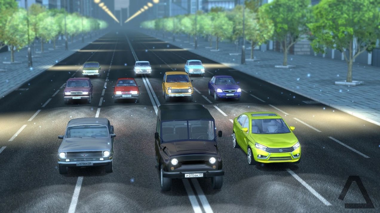 俄罗斯公路赛车手游戏