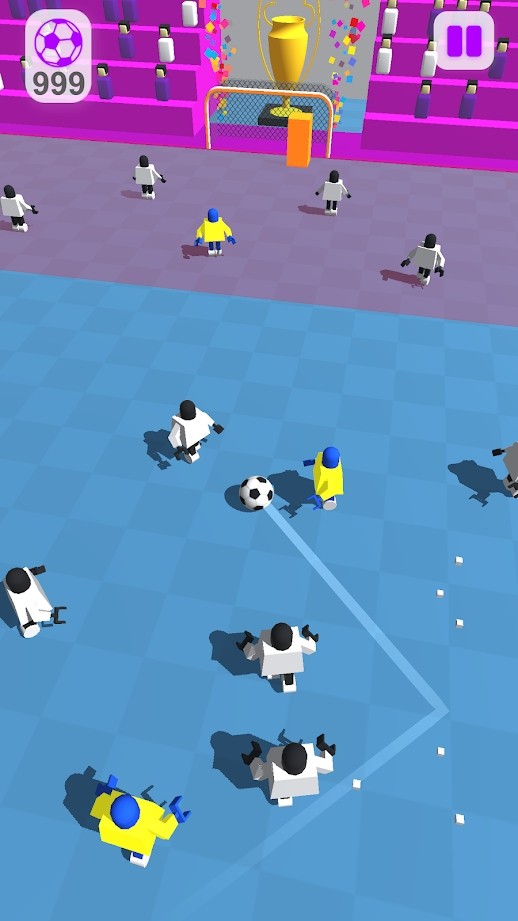 疯狂的足球进球TrickyKickDribblers图2