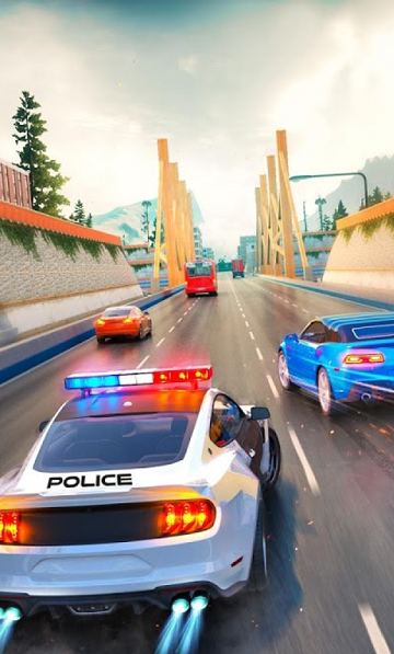 警车模拟器公路赛车游戏安卓版
