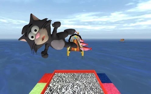 小猫海上跑图2