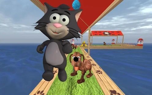 小猫海上跑图4