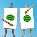绘画比赛3D图标