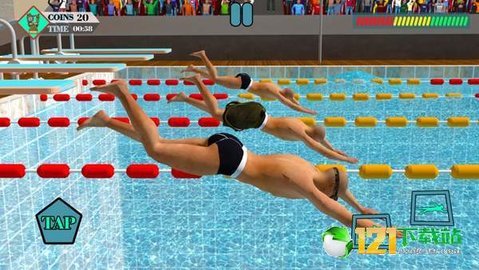 夏季运动游泳图2