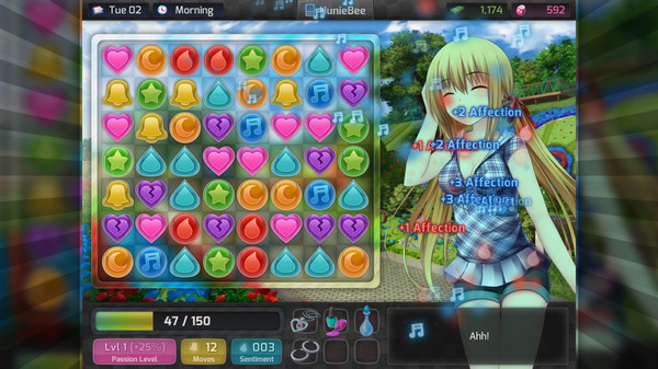 哈尼炮2反和谐补丁汉化版（HuniePop 2）图3