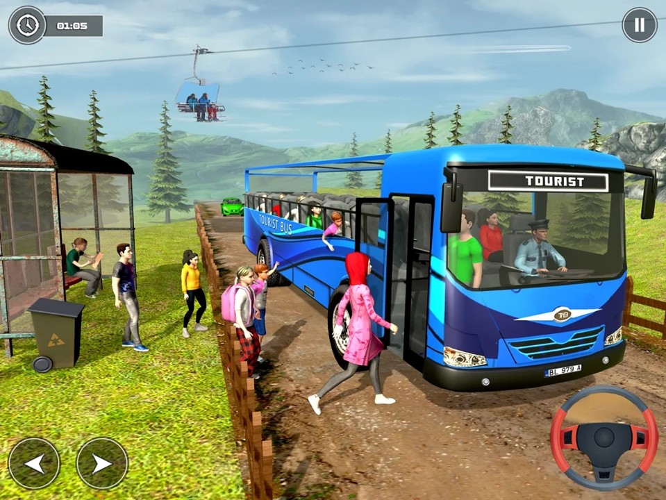 公共巴士司机游戏安卓版（Public Bus Driver Bus Games）图2