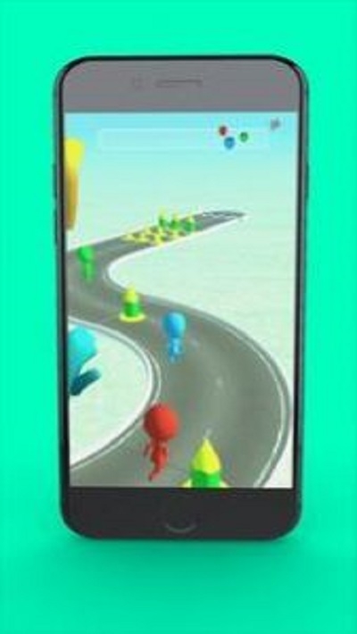 沙滩趣味跑步图2