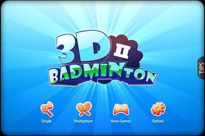 3d羽毛球