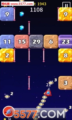 钻头VS砖块无限星星版图2