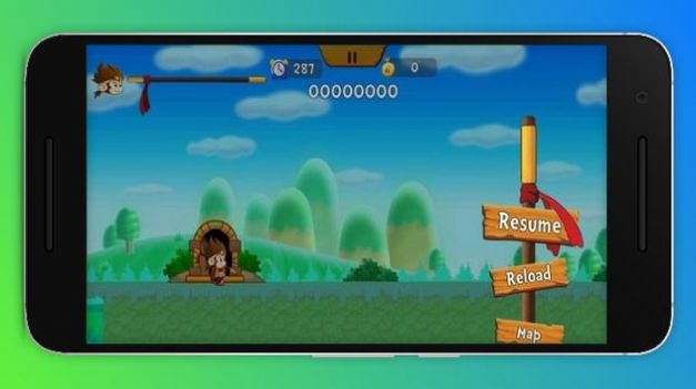猴子丛林狂奔游戏安卓版（Monkeys Jungle Rush）图2