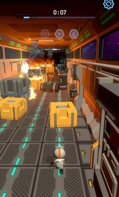 太空冒险奔跑小游戏