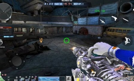 CF巨人城废墟破解版无限武器版图3