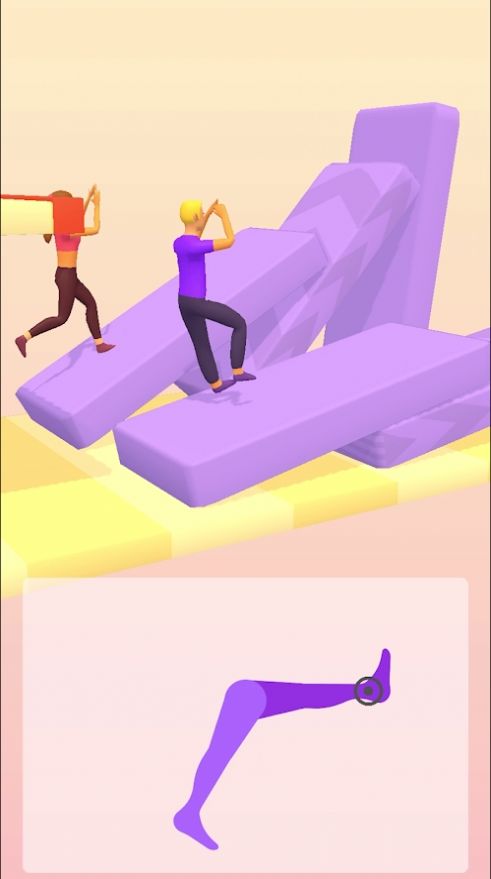 腿部跑步者3D游戏