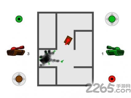 动荡坦克无敌版图3