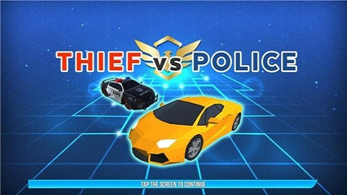 小偷vs警察迷你赛车截图2