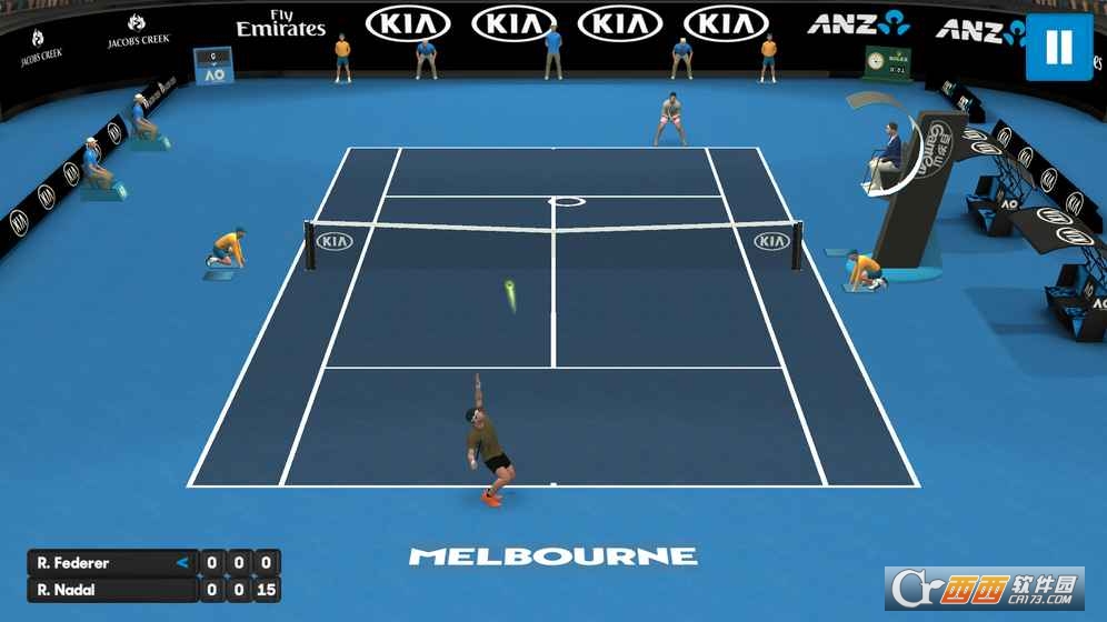 AO Tennis手游版图1