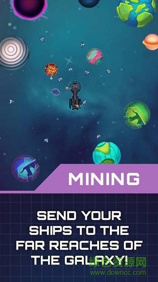 闲置星球矿工游戏绿色版图1