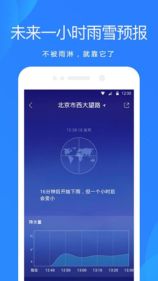 天气预报APP