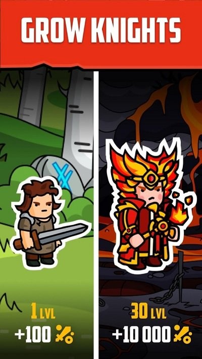 骑士放置之刃破解版图4