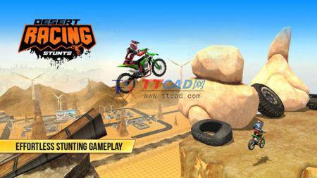沙漠摩托特技DesertBikeStunts3.0.1图1