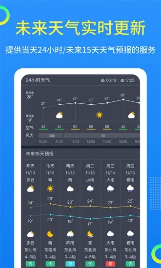 潮汐天气截图1