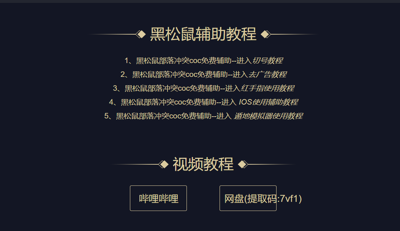 黑松鼠coc辅助图3