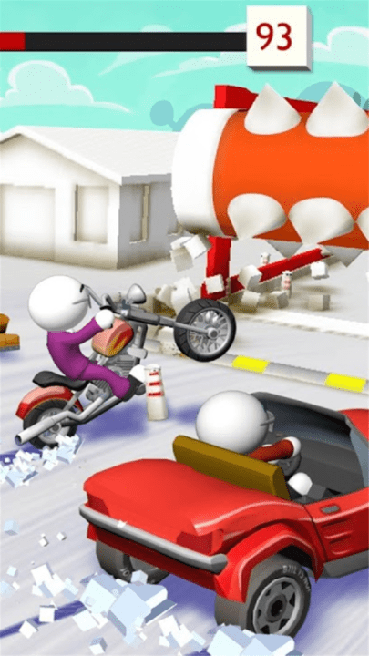 火柴人赛车障碍赛截图4